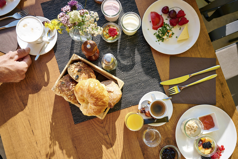 Frühstücken am Arlberg